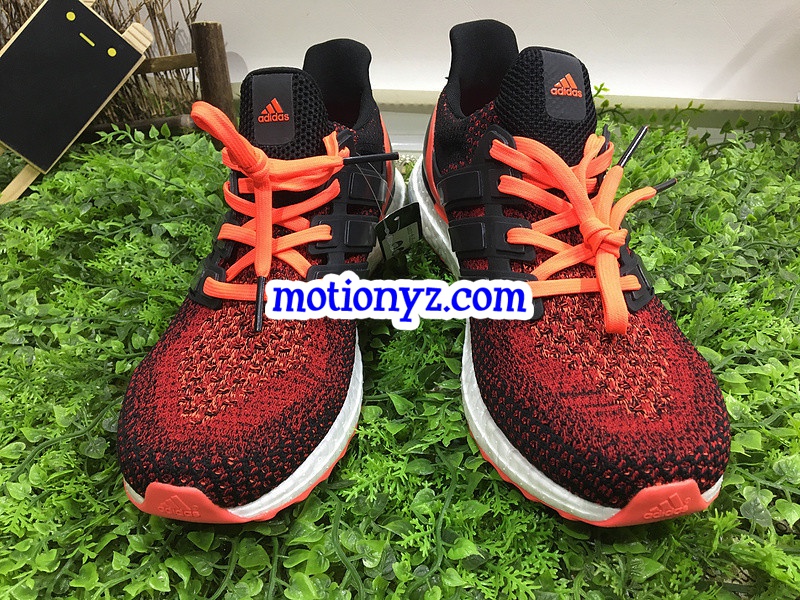 Real Boost Adidas Ultra Boost 2.0 Red Solar